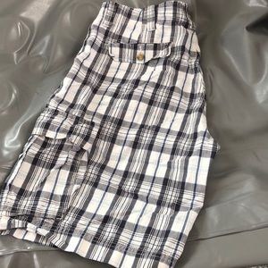Plaid Cargo Shorts size 36